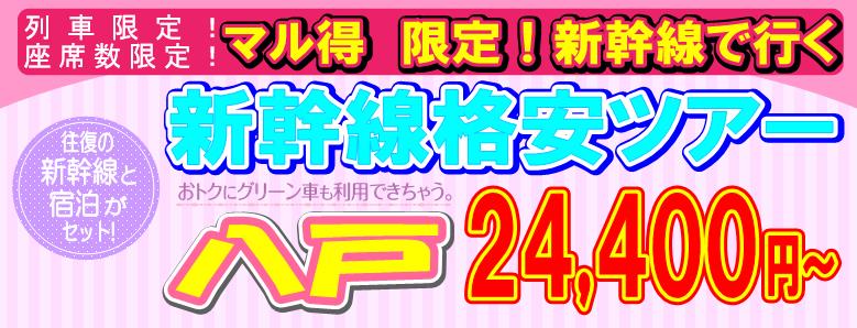 八戸 格安ツアー 新幹線ホテルパック 旅行 出張のセットプラン