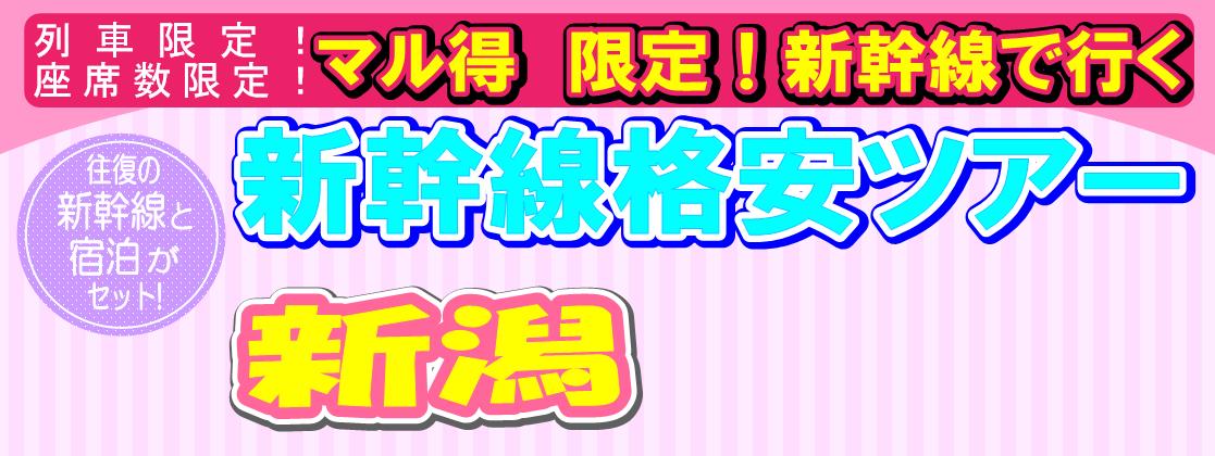 新潟格安新幹線ツアー